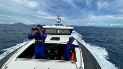 Polairud Malut Terus Maksimalkan Pencarian Wartawan Metro TV