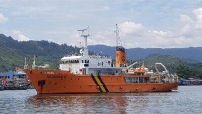 Mengenal Geomarin III, Kapal Riset Geologi di Perairan Indonesia