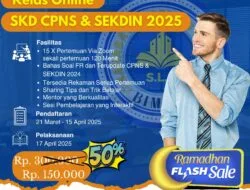 Tembus SKD CPNS & Sekdin 2025 Bersama Sahabat Learning Center