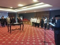 Sarbin Lantik Pejabat Eselon III Pemprov Malut, Berikut Nama-namanya