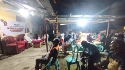 Reses Perdana: Nurjaya Tampung Aspirasi Masyarakat Kelurahan Sasa Ternate