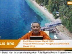 Per Maret 2025 Penduduk Miskin Maluku Utara Capai 77 Ribu