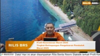 Per Maret 2025 Penduduk Miskin Maluku Utara Capai 77 Ribu