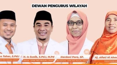 PKS Tetapkan Pengurus DPW Maluku Utara Periode 2025–2030