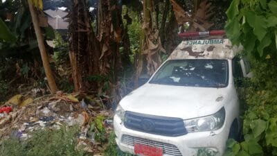 Kondisi Mobil Ambulance Puskesmas Jiko Ditemukan Tidak Terurus