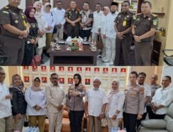 Gerindra Ternate Jalin Silaturahmi dengan Polres dan Kejari