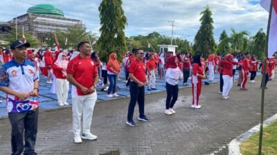 Dikbud Malut Galakkan Senam Anak Indonesia Hebat di Sofifi