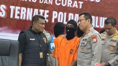 Aksi Sadis Perampok Bertopeng di Ternate Terekam CCTV, Ini Akhir Ceritanya