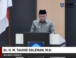 Jawaban Wali Kota Ternate atas Pandangan Umum DPRD terkait Perubahan APBD 2025