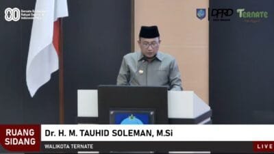 Jawaban Wali Kota Ternate atas Pandangan Umum DPRD terkait Perubahan APBD 2025