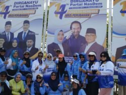 Fun Walk dan Zumba Warnai HUT ke-14 Partai NasDem di Ternate