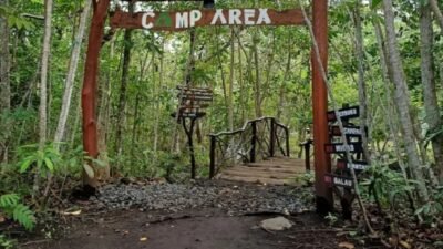 Kawasan camp area di ekowisata Pulo Tareba, Kota Ternate / Dok : Istimewa