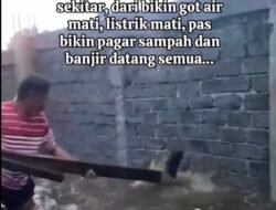 Proyek Pagar Disorot, Warga Poca Ternate Diterjang Banjir