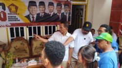 Ratusan Warga Kota Ternate Terima Sembako di HUT Gerindra